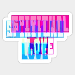 Spiritual Love Sticker